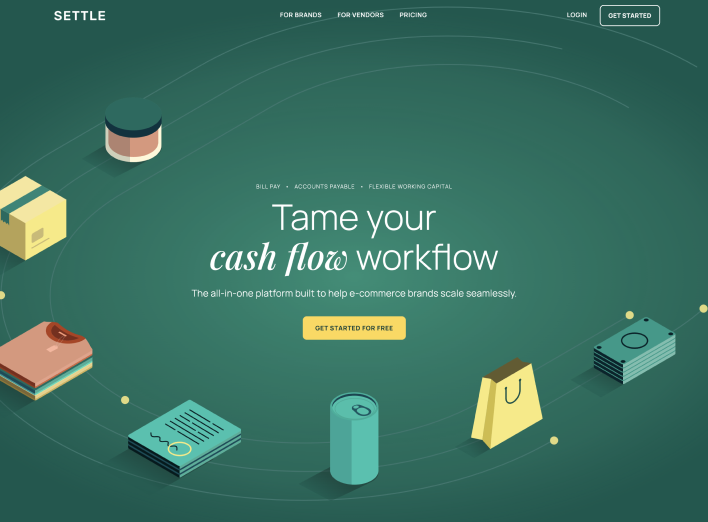 Settle project screenshot